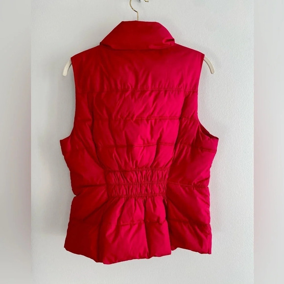 Gap Barbie Core Hot Pink Puffer Vest  Size Small - Picture 7 of 7